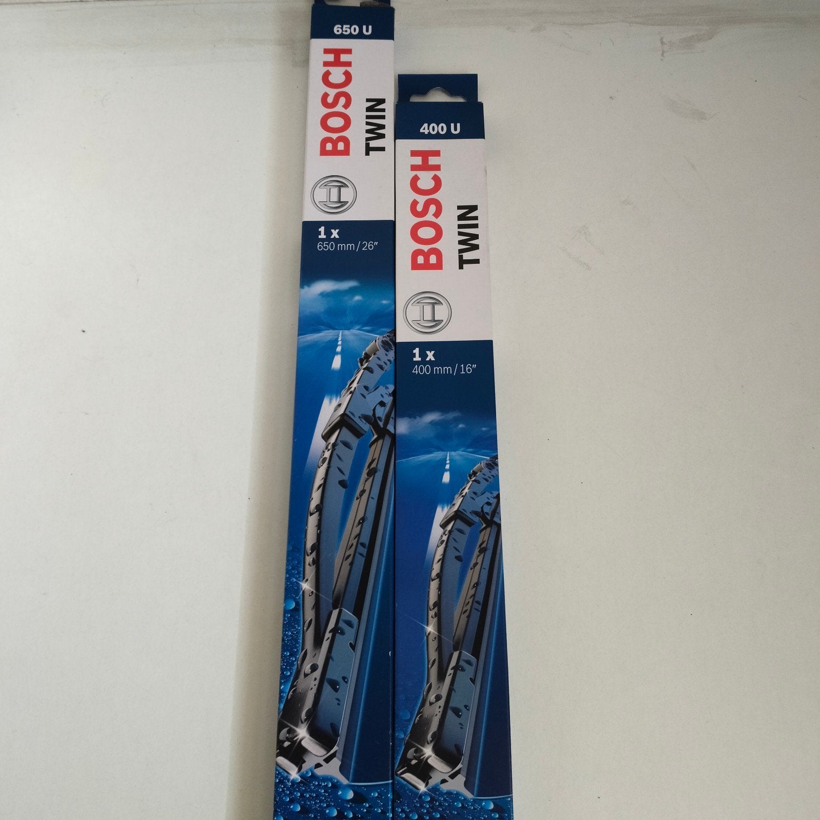 Ruitenwissers Bosch 650U en 400U, Ophalen