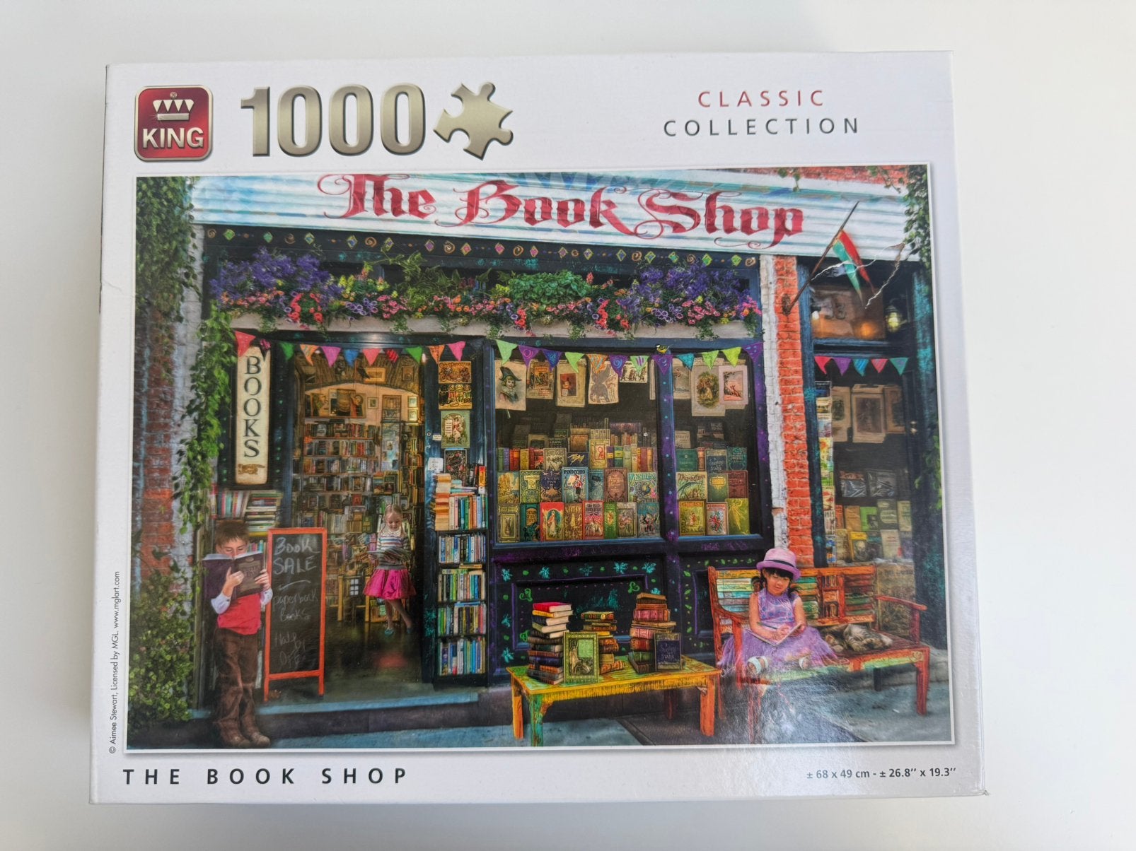 Puzzel King, Ophalen of Verzenden, 500 t/m 1500 stukjes, Zo goed als nieuw, Legpuzzel