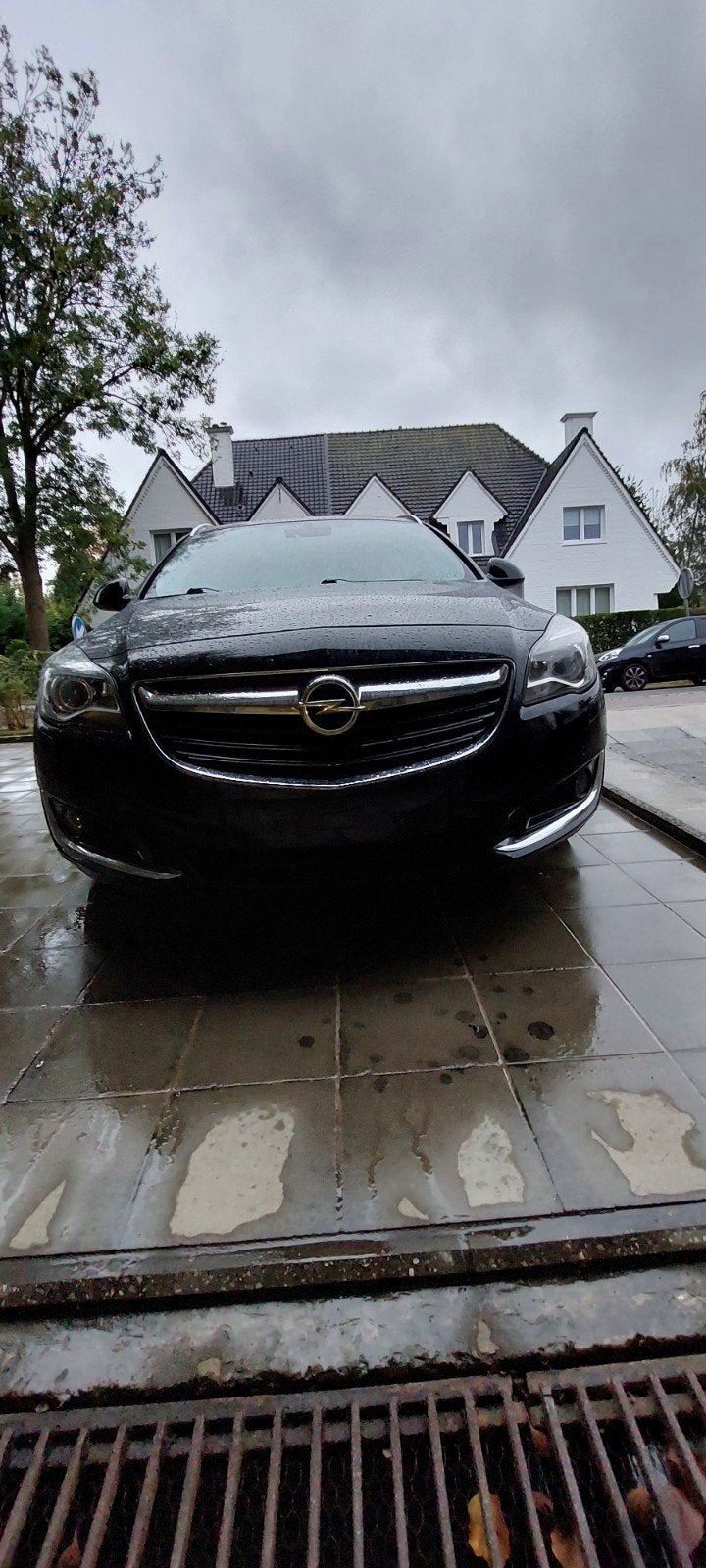 Opel insigna 1,6 cdti break euro6b, Auto's, 4 cilinders, Xenon verlichting, Zwart, Leder