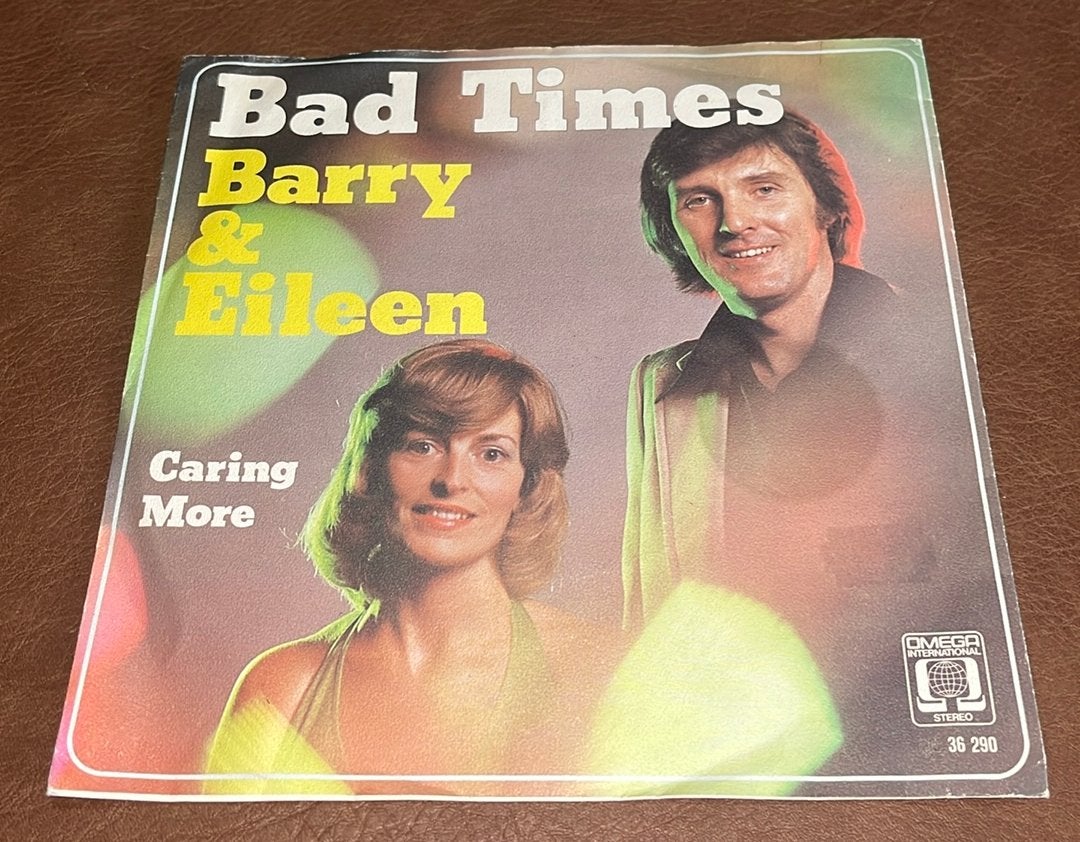 Barry & Eileen ‎– Bad Times - 7” vinyl single - BE, Ophalen of Verzenden, Gebruikt