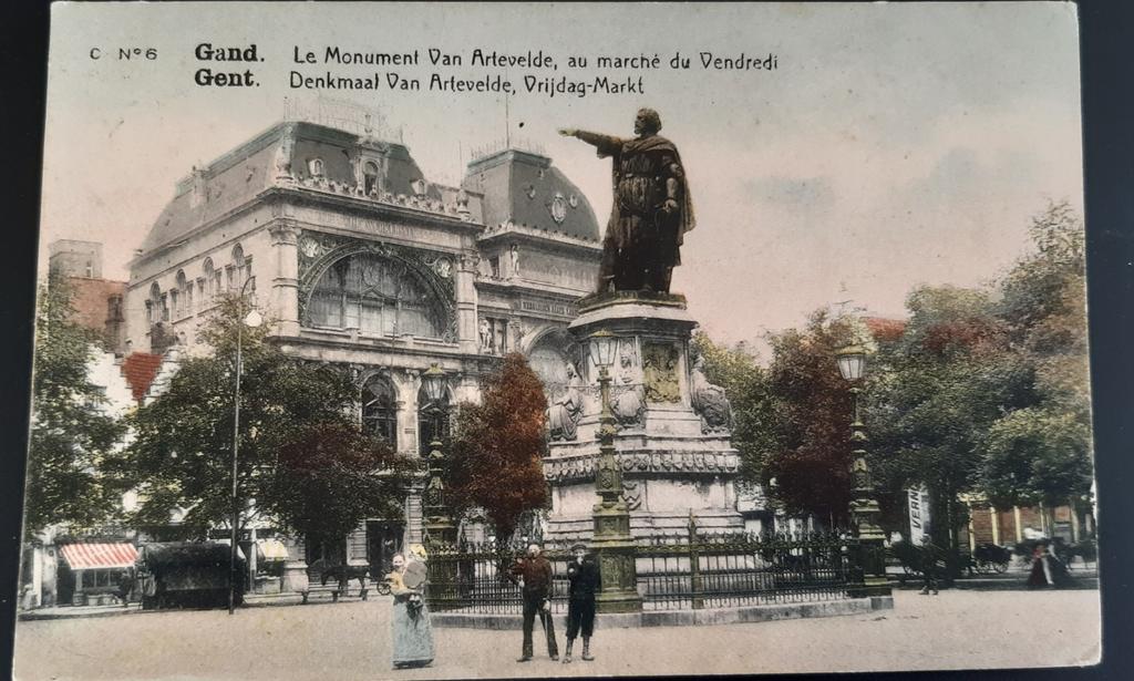 GENT GAND JACOB VAN ARTEVELDE VRIJDAGSMARKT, Verzenden