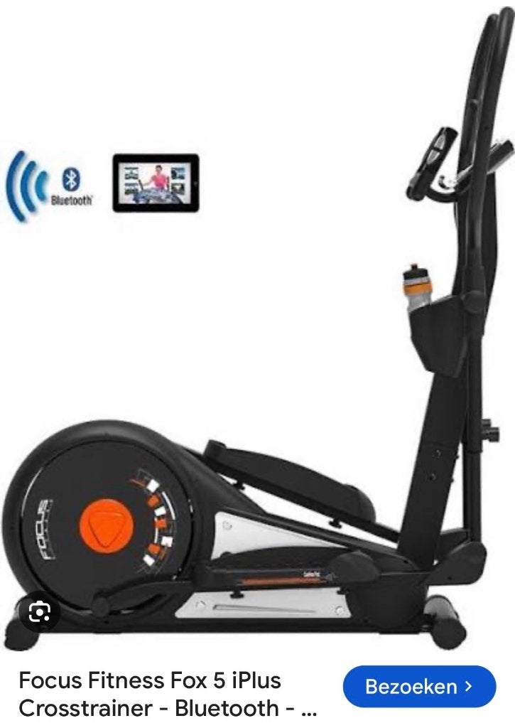Focus Fitness Fox 5 iplus crosstrainer, Ophalen, Zo goed als nieuw, Benen, Crosstrainer