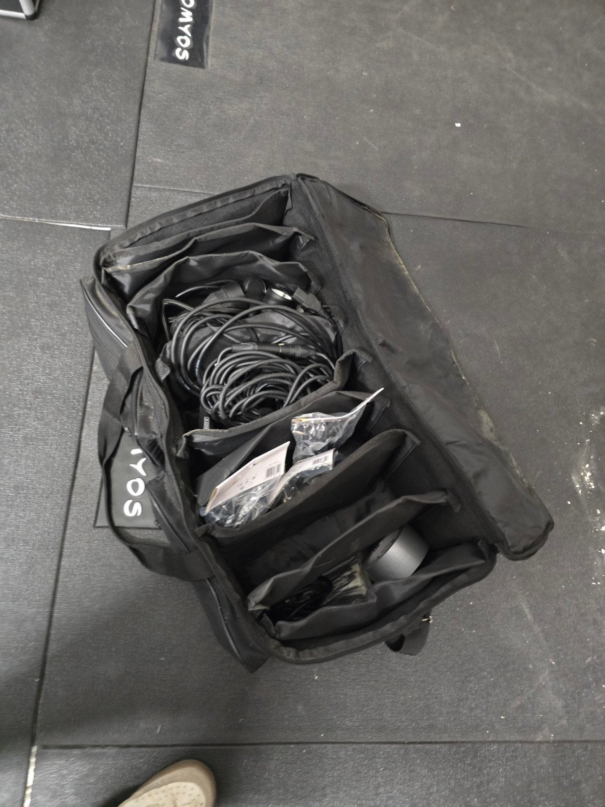 Lot câbles DJ / Sono + sacoche de transport – XLR, rallonges, Enlèvement