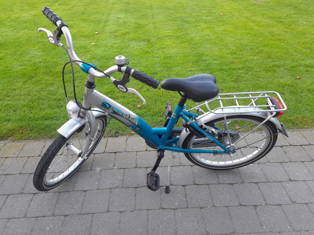 Meisjesfiets (golden lion), Ophalen