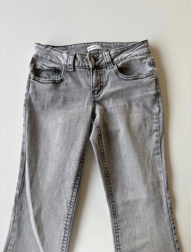 jean à coupe basse Gina Tricot Y2K, Vêtements | Femmes, Culottes & Pantalons, Taille 38/40 (M), Gris, Comme neuf, Longs