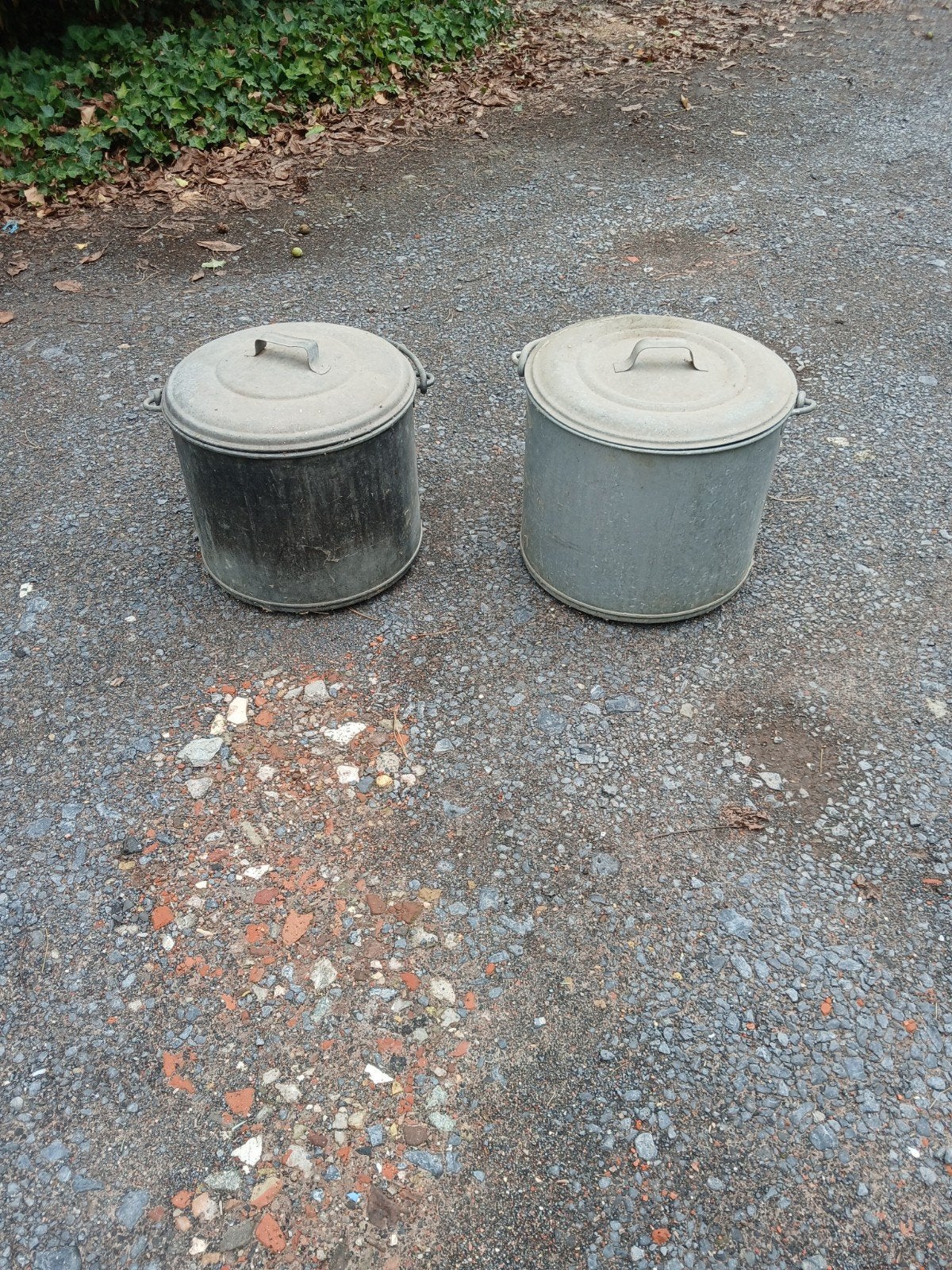 Zinken kuipen, Tuin en Terras, Ophalen