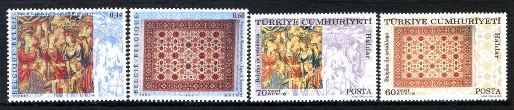 3413/3414 MNH** 2005 - Gemeenschappelijke uitgifte Turkije., Verzenden, Postfris, Postfris