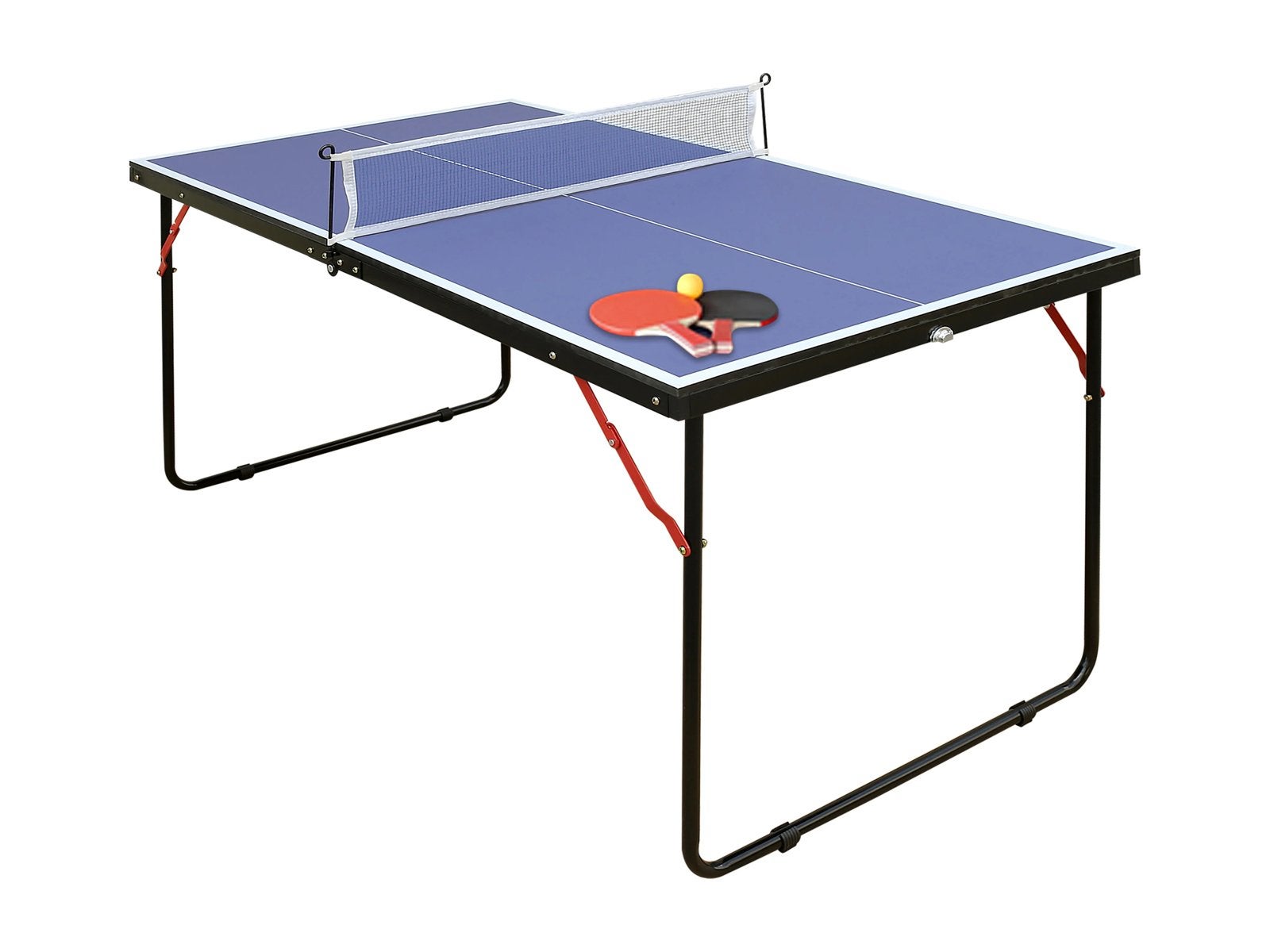 Mini ping pong tafel, Sport en Fitness, Ophalen, Nieuw, Tafel Indoor, Inklapbaar