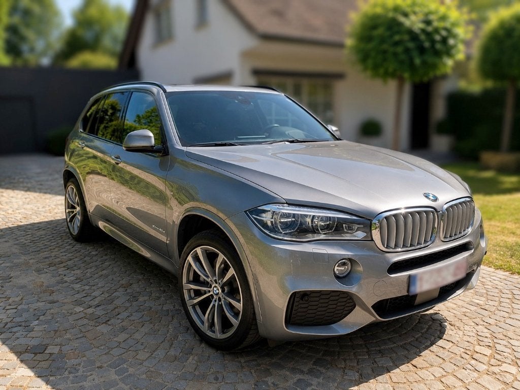 BMW X5 xDrive40e M Sport | 51.445 km | BTW in | Full Option, Auto's, Automaat, Leder, SUV of Terreinwagen, Zilver of Grijs