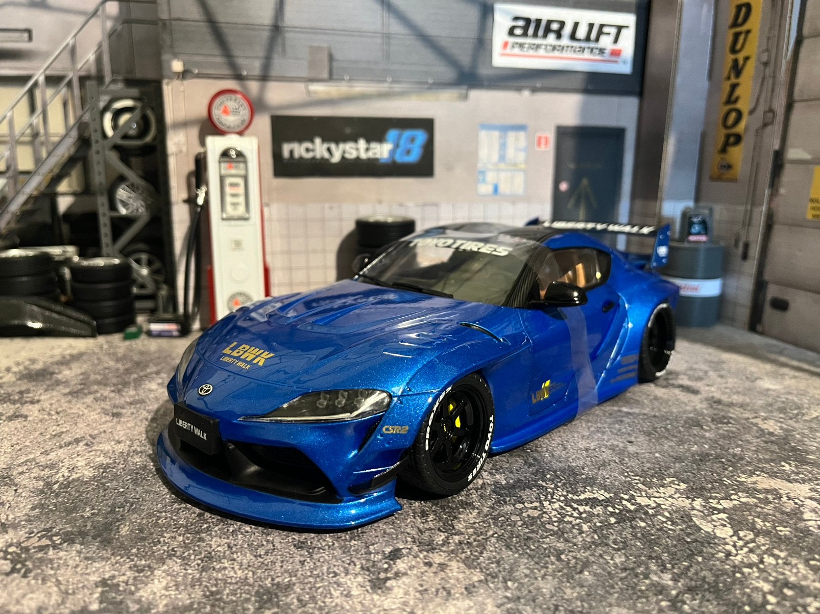 1:18 Toyota Supra LBWK - nieuw in de doos, Hobby en Vrije tijd, Modelauto's | 1:18, Auto, Solido, Ophalen of Verzenden