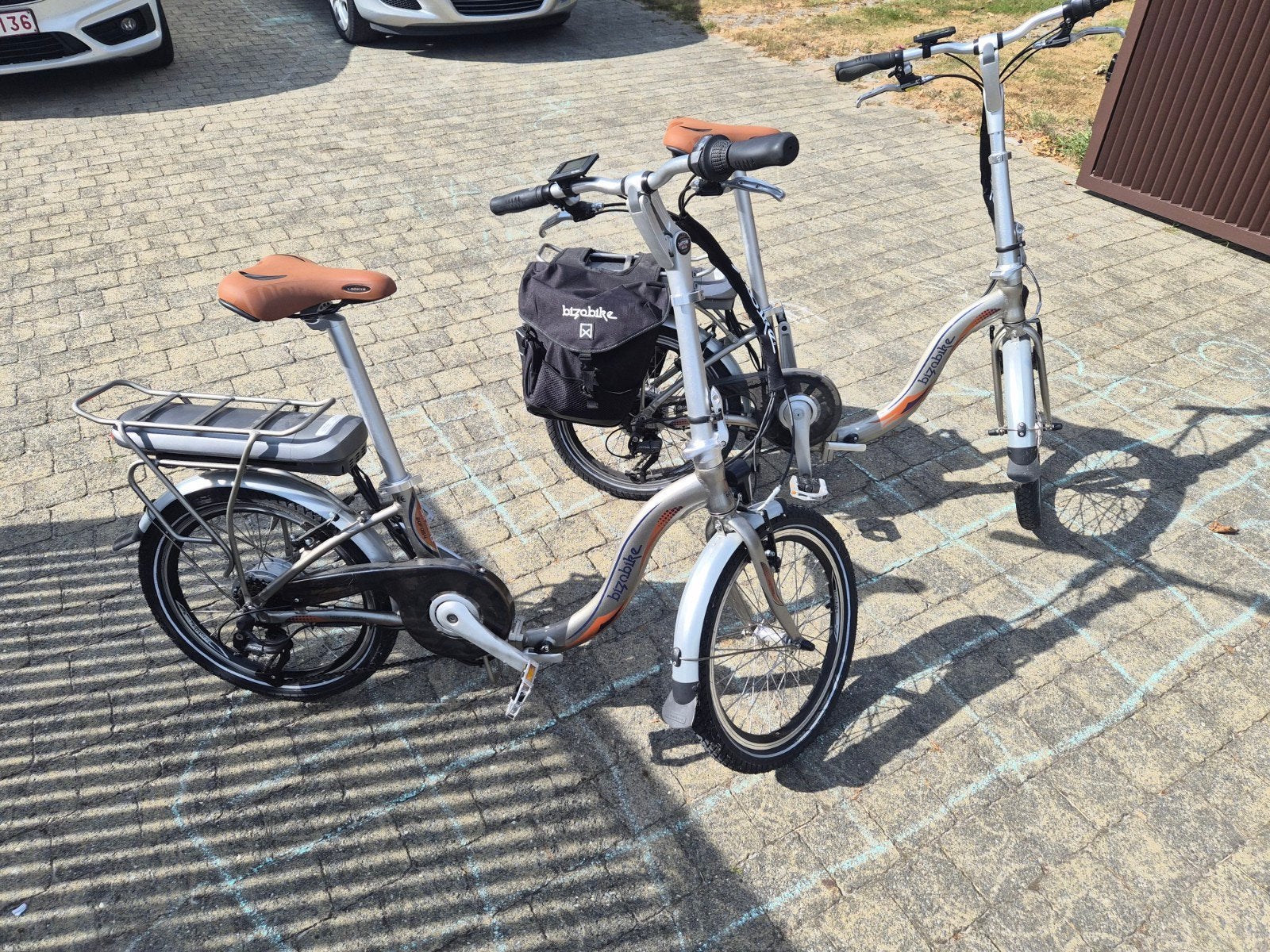 2 bizobike elektrische fietsen (revisie noodzakelijk) 🚲⚒️, Autres marques, Vitesses, Frein sur jante, 16 à 18 pouces