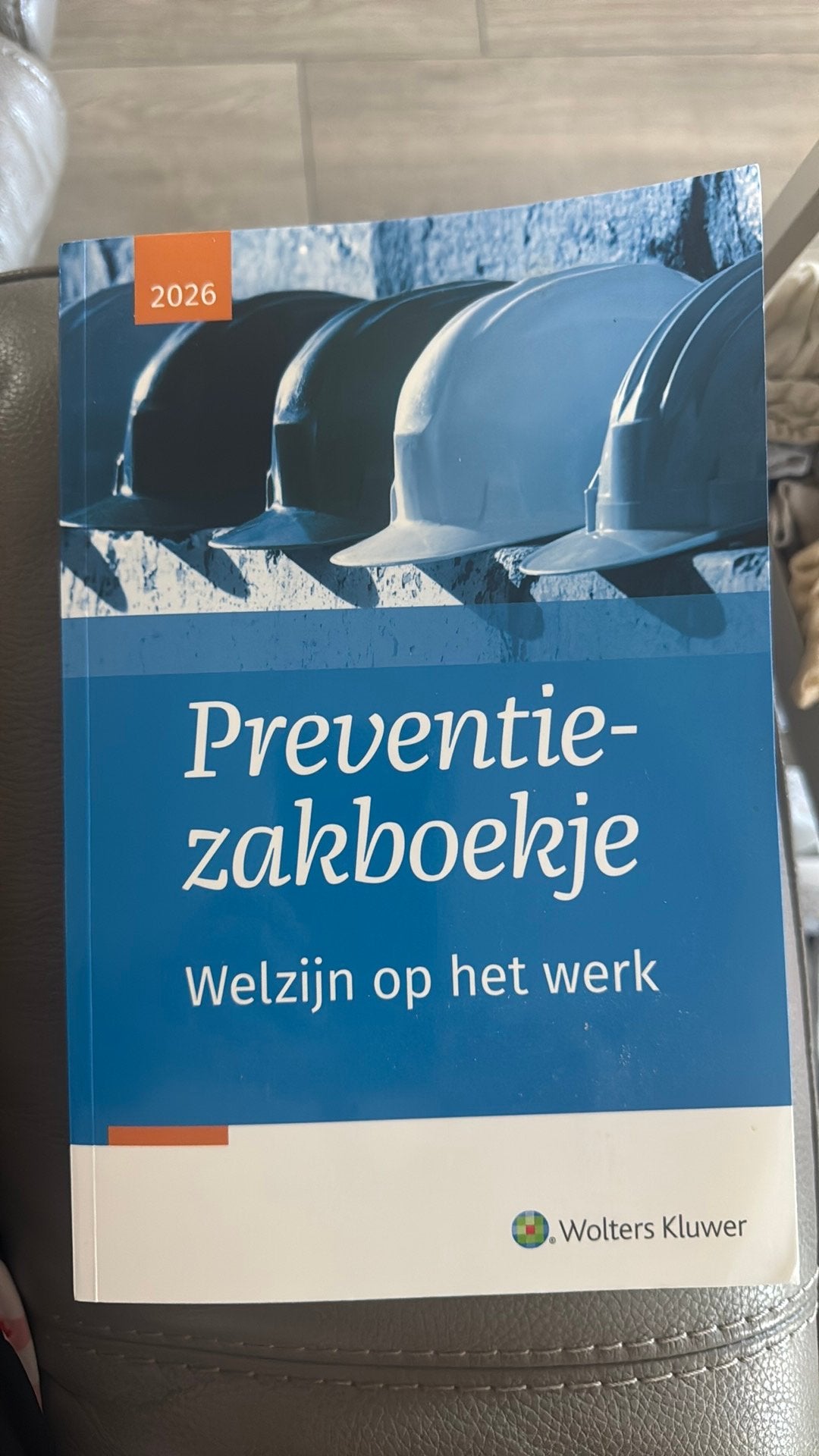 Preventiezakboekje Welzijn op het werk, Livres, Enlèvement ou Envoi, Comme neuf