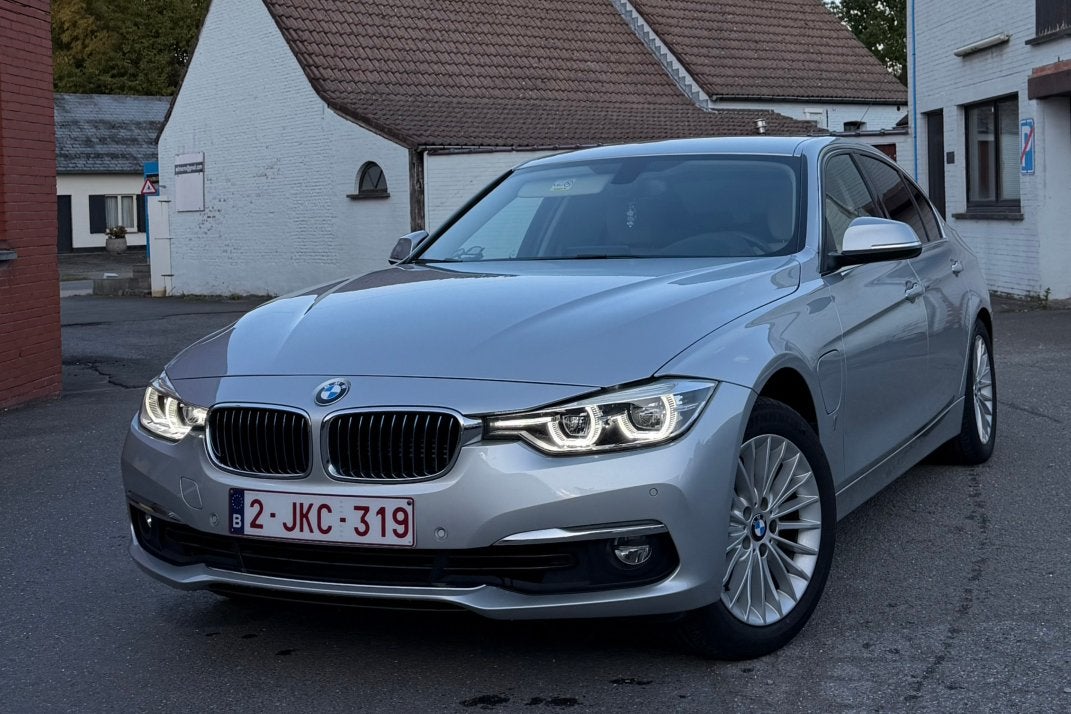 Bmw 330e, Auto's, Automaat, Achterwielaandrijving, Beige, Leder