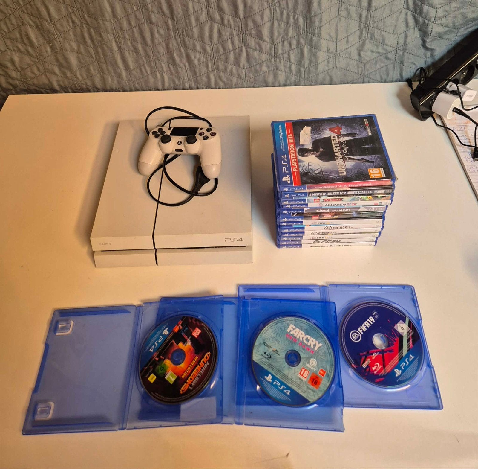 ps4 met 15 spellen, Ophalen of Verzenden