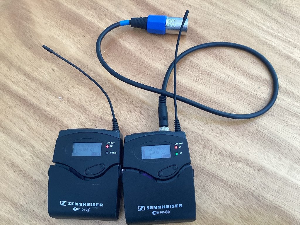 Sennheiser EW100 G3, Enlèvement ou Envoi, Comme neuf, Micro chant, Sans fil