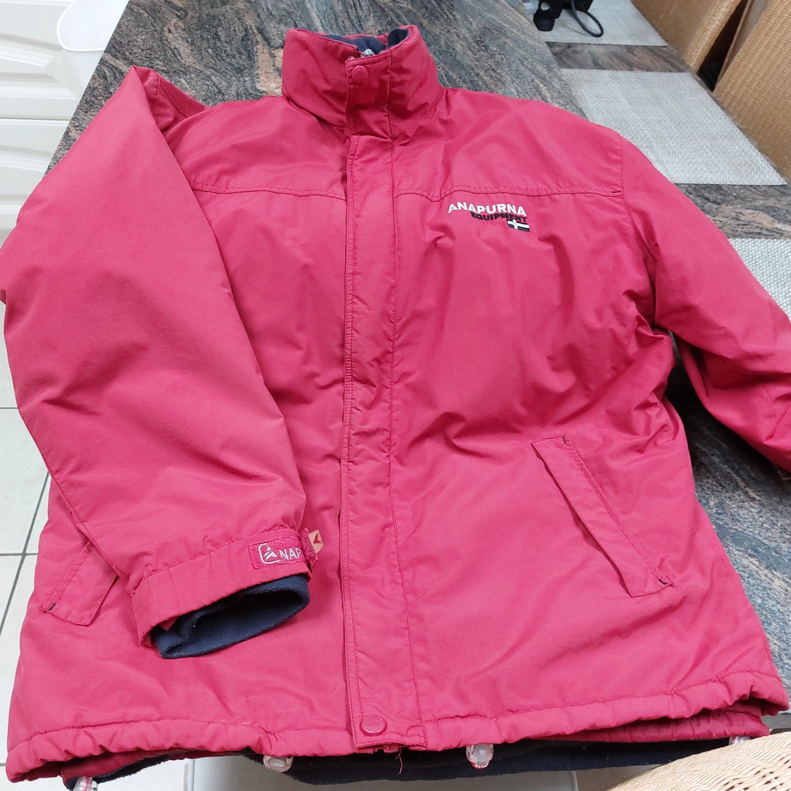 herenjas medium bordeaux, Ophalen