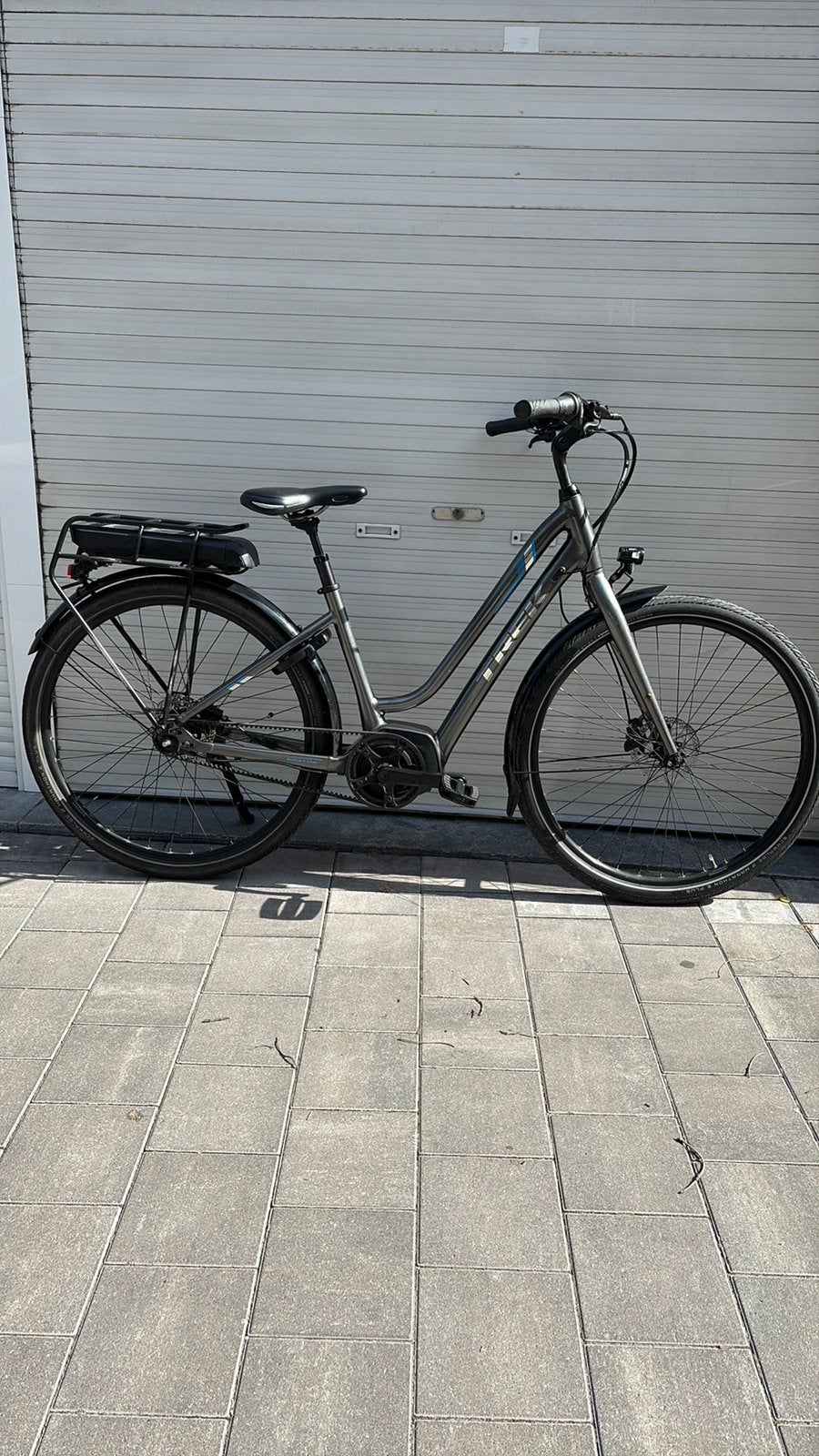 Trek UM4+ – Perfect onderhouden elektrische fiets 45cm, Gebruikt, 47 tot 50 cm, Versnellingen, Schijfrem