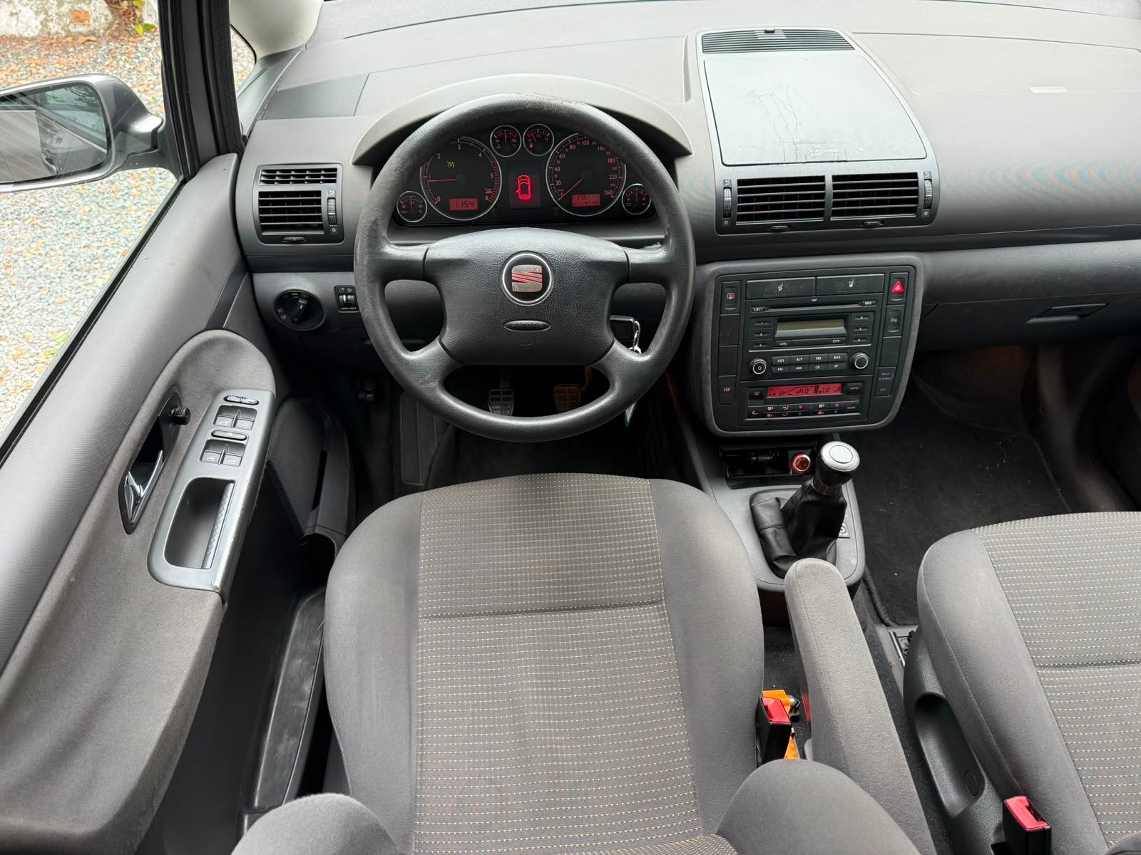 Seat Alhambra 1.9 TDI - 7 zit - Airco / 2009 / 85 KW  Proper, Auto's, Seat, Monovolume, Bedrijf, Alhambra, Euro 4