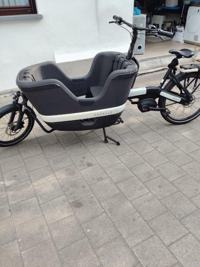 GAZELLE Makki Load Bakfiets, Ophalen, Gebruikt, 3 kinderen, Elektrisch
