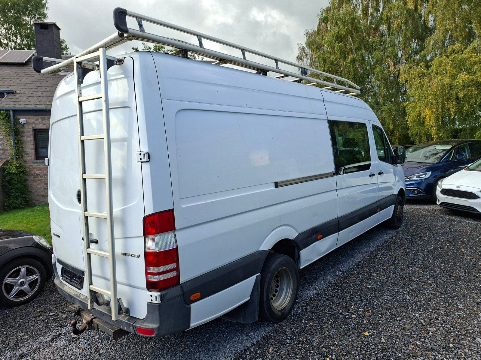 Mercedes Sprinter 516 cdi, 2017, 7 places, PAS AIRCO !!, Auto's, Euro 6, 5 deurs, Particulier, Te koop