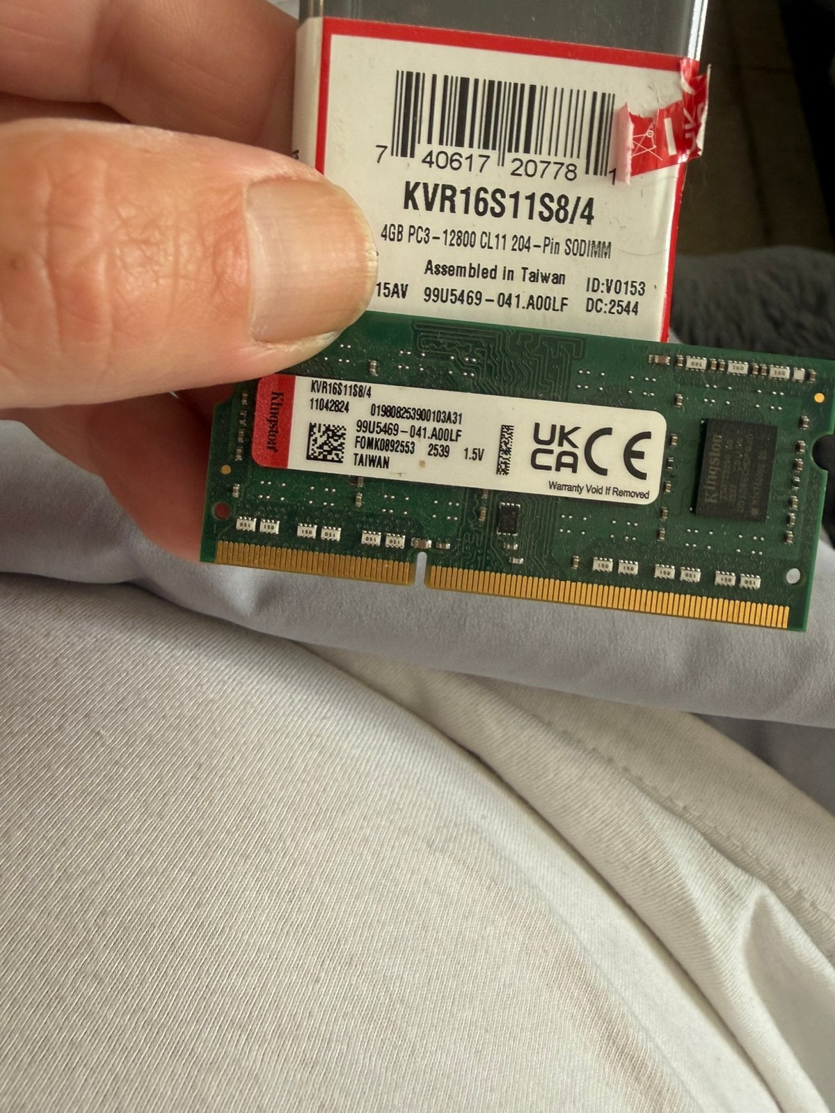 Sodimm PC3 geheugen latjes, Computers en Software, RAM geheugen, Ophalen, Zo goed als nieuw, Laptop