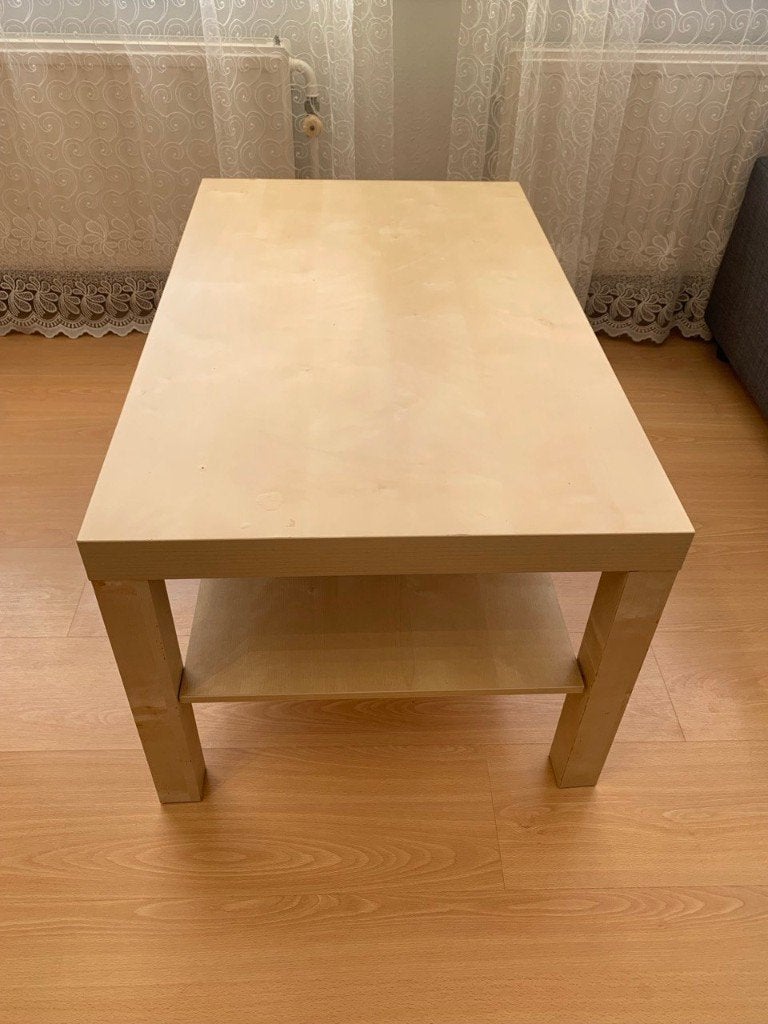 salontafeltje, Ophalen