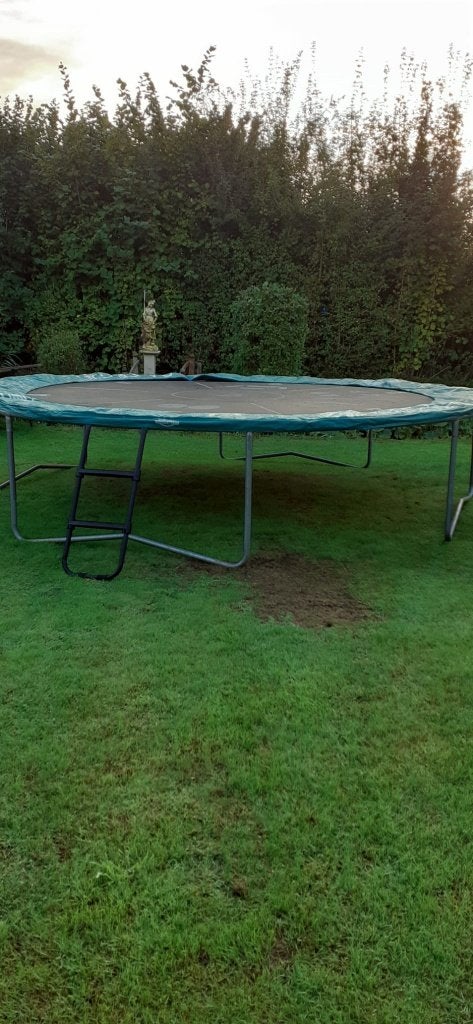 Trampoline, Ophalen, Gebruikt