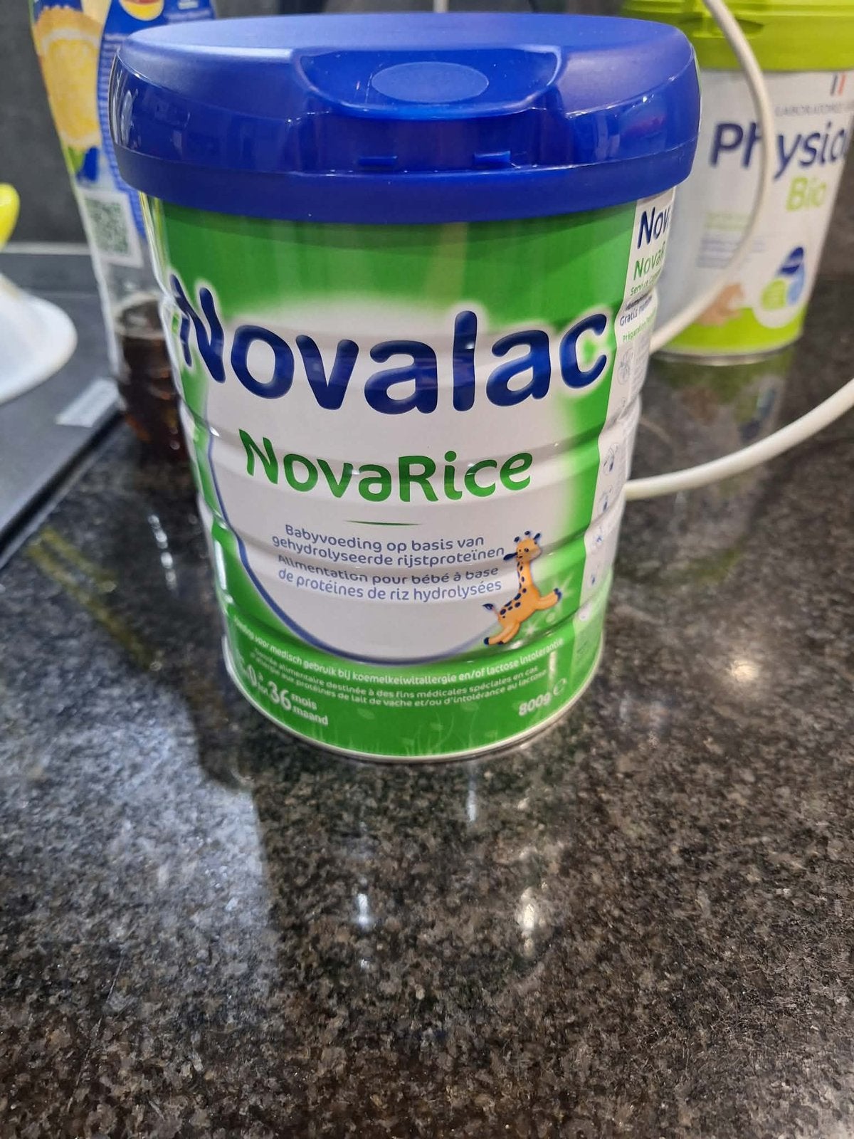 Novalac; NovaRice, Kinderen en Baby's, Ophalen of Verzenden, Zo goed als nieuw, Babyfles