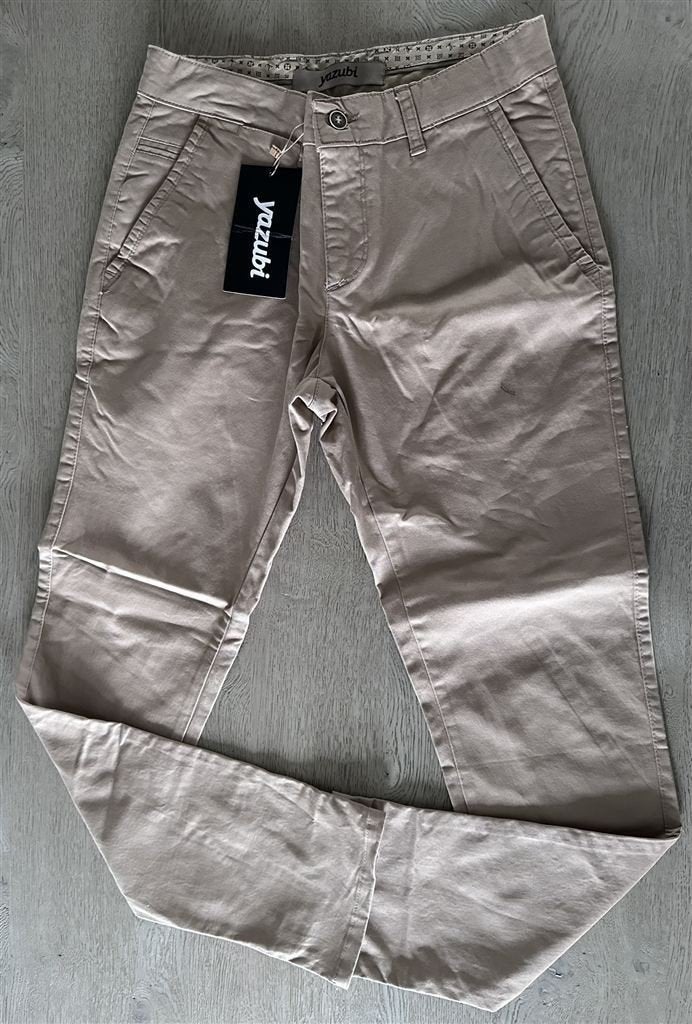 Yazubi Chino ~NIEUW~ [27] Maat 30, Vêtements | Hommes, Pantalons, Enlèvement ou Envoi, Neuf, Taille 46 (S) ou plus petite, Beige
