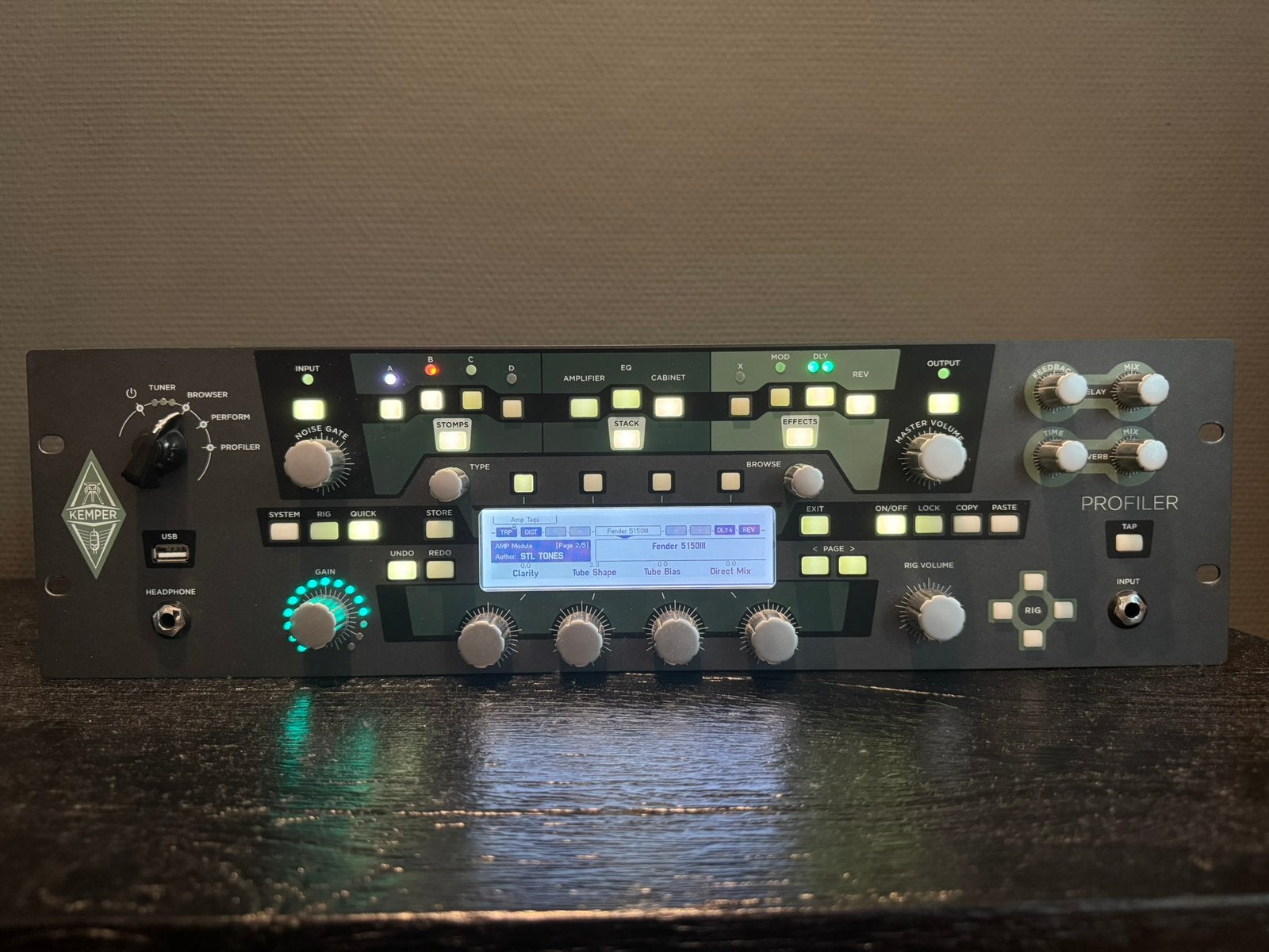 Kemper profiler Rack (no poweramp), Musique & Instruments, Amplis | Basse & Guitare, Utilisé, Guitare, Enlèvement