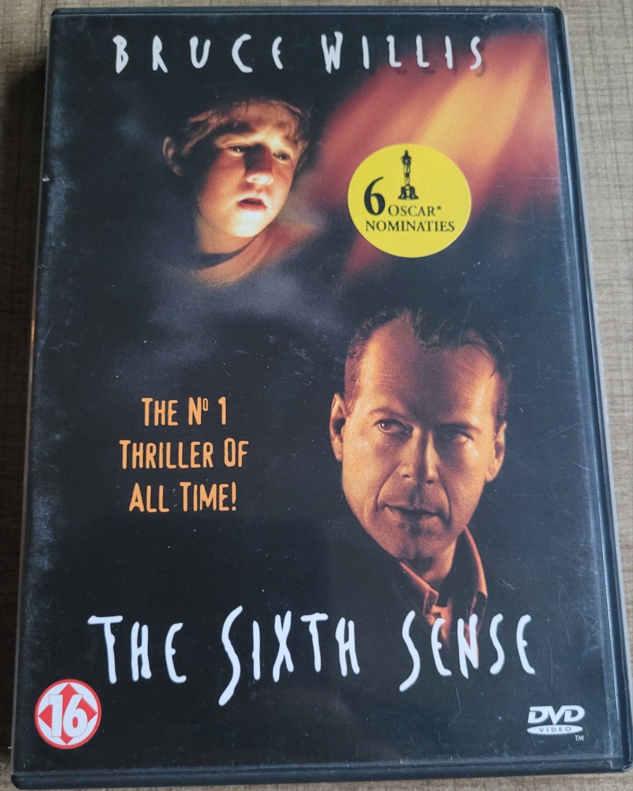 The Sixth Sense, Cd's en Dvd's, Vanaf 16 jaar, Zo goed als nieuw, Bovennatuurlijke thriller, Nederlands