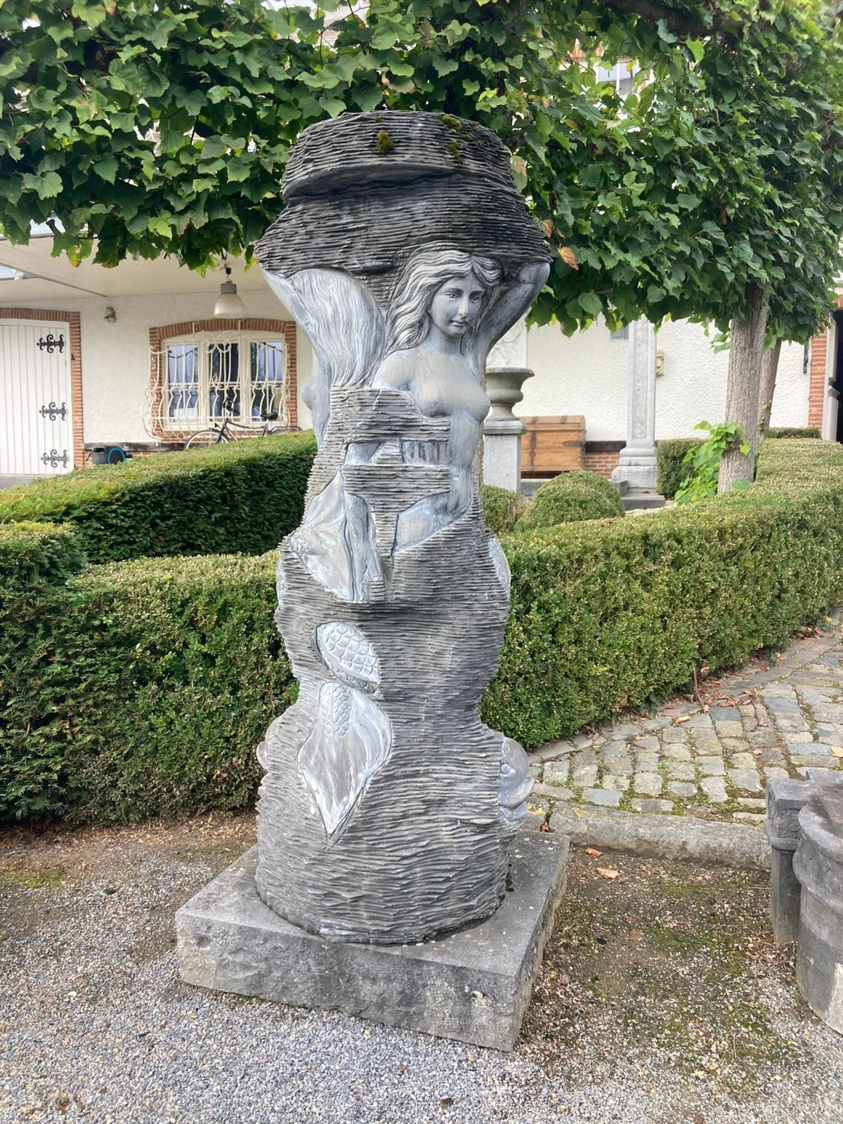 fontijn in Blauwsteen, Ophalen of Verzenden, Zo goed als nieuw