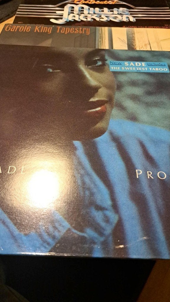 3 vinyl lp's : sade : carole king : Millie jackson, Cd's en Dvd's, Vinyl | R&B en Soul, LP, Gebruikt, Ophalen of Verzenden, Soul