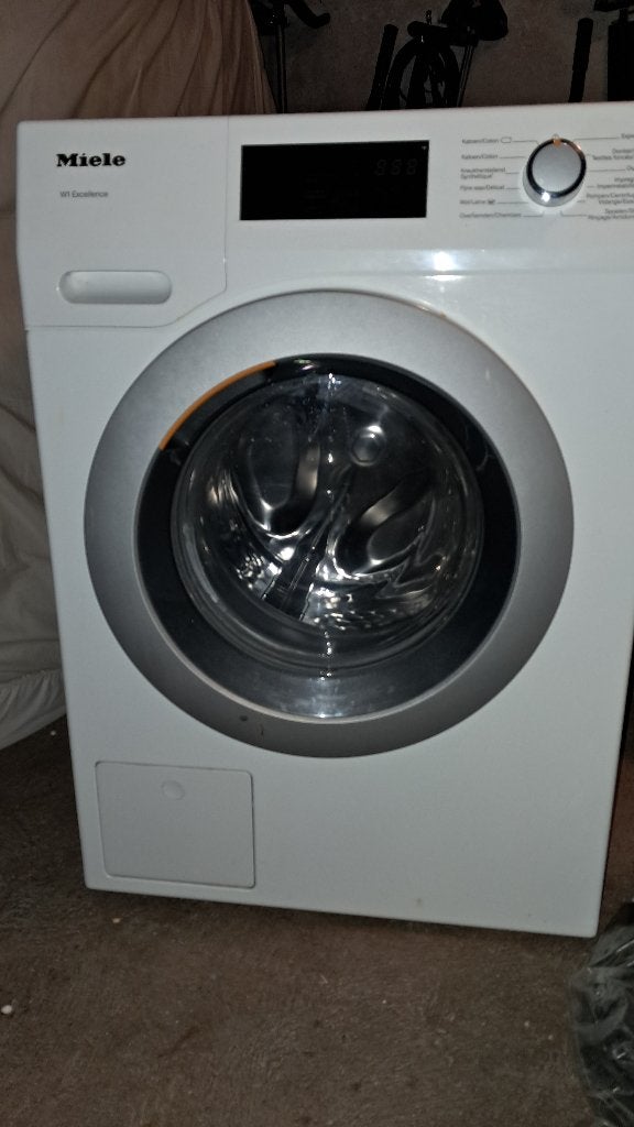 Lave linge Miele W1 excelence, 1200 à 1600 tours, 85 à 90 cm, Enlèvement, Utilisé