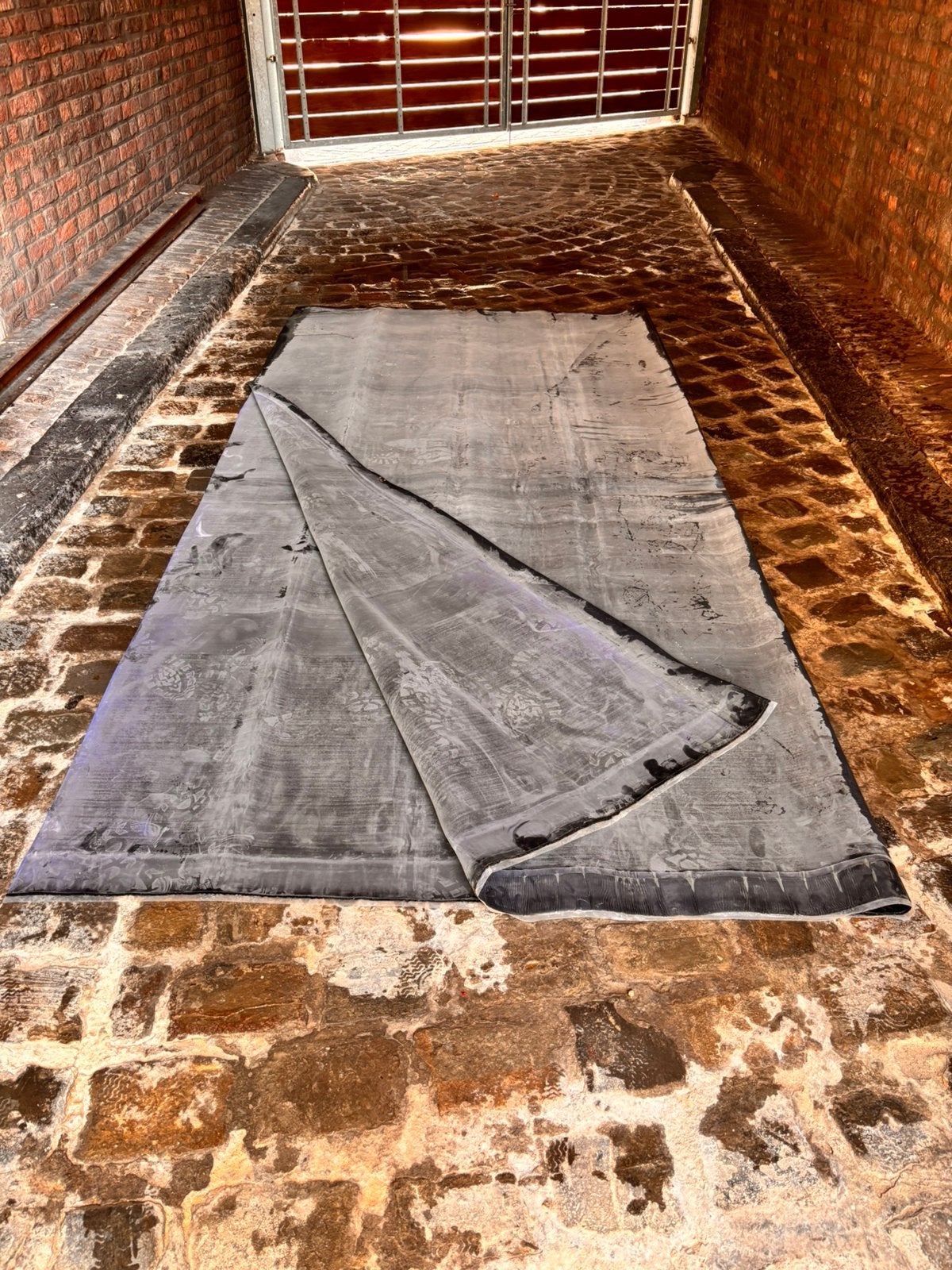 EPDM-membraan 3 x 2,8 m — 8,4 m², Ophalen, Zo goed als nieuw