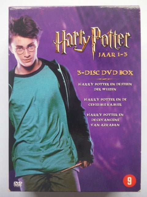 DVD Harry Potter BOX1 (jaar 1-3), jaar 4 en 7, Ophalen of Verzenden, Zo goed als nieuw