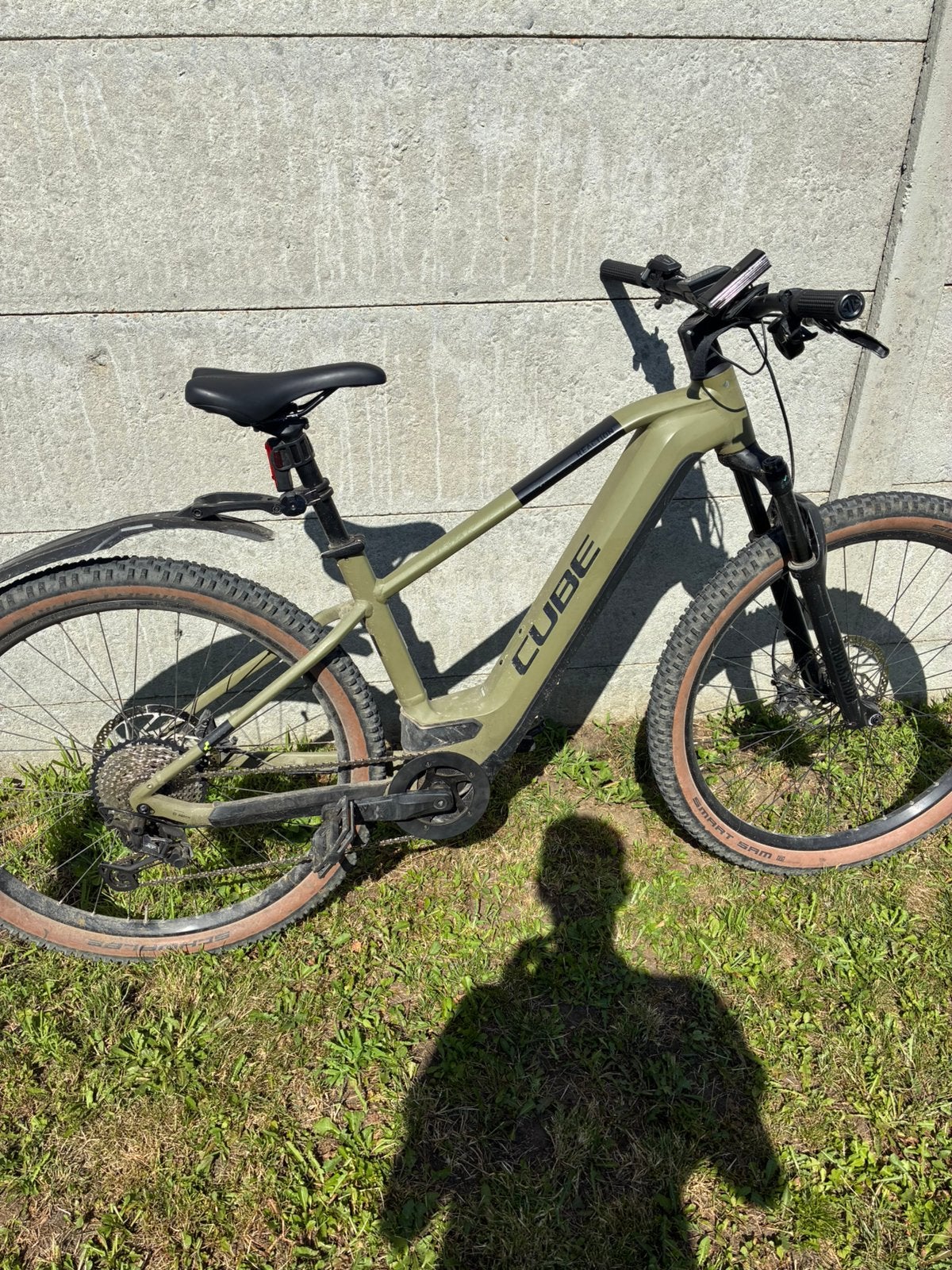 CUBE REACTION HYBRID RACE 750 OLIVE/GREEN, Autres marques, Enlèvement, Utilisé, Hommes