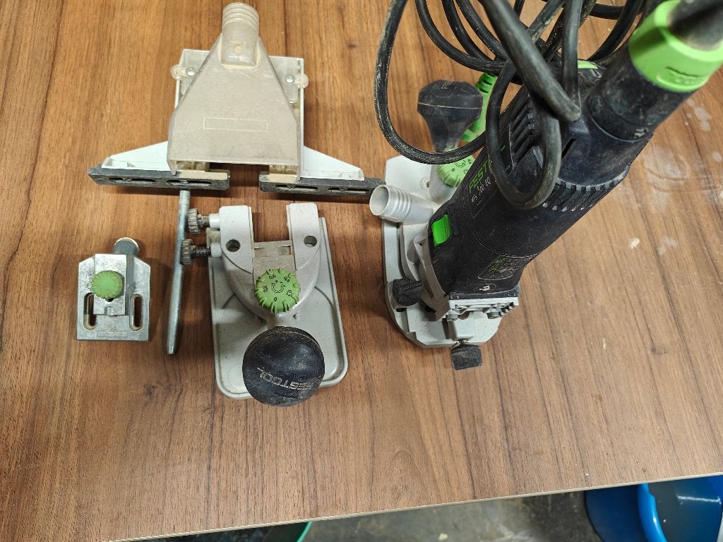 Festool MFK 700 EQ+  kantenfrees, Bricolage & Construction, Enlèvement, Comme neuf, Électrique, Coupe-bordure