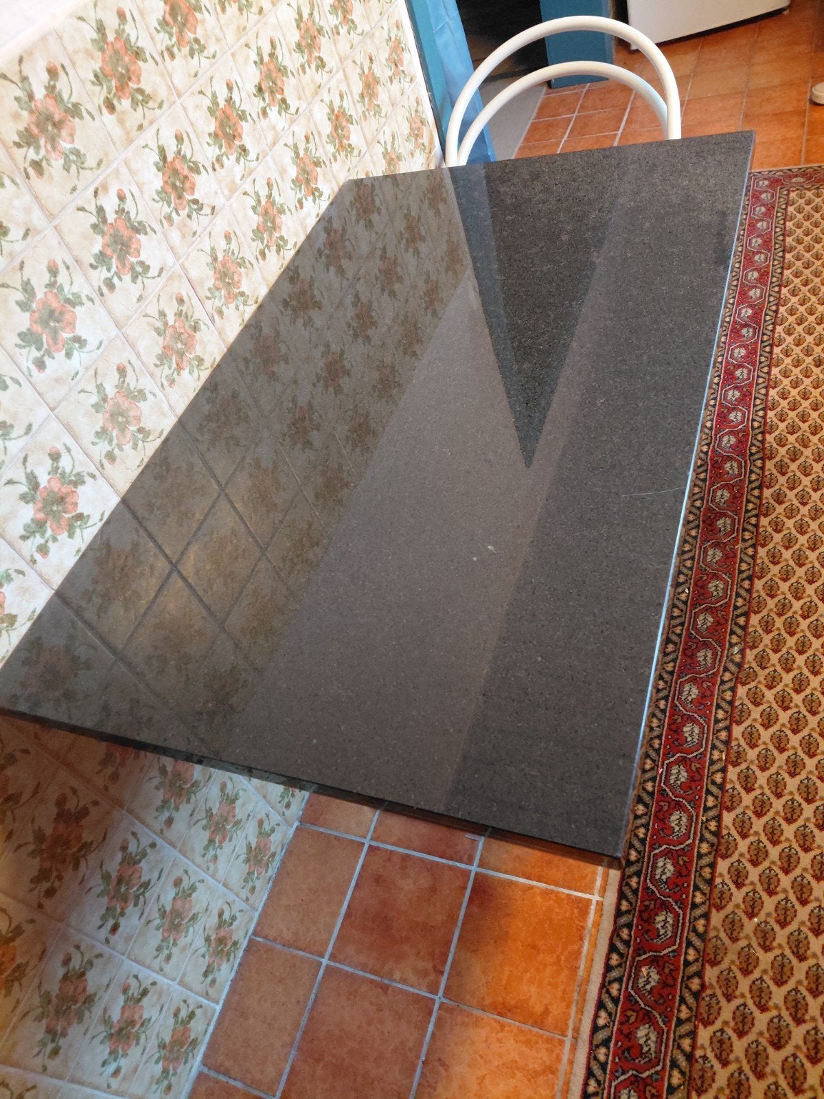 marmeren blad te koop op voet, Ophalen