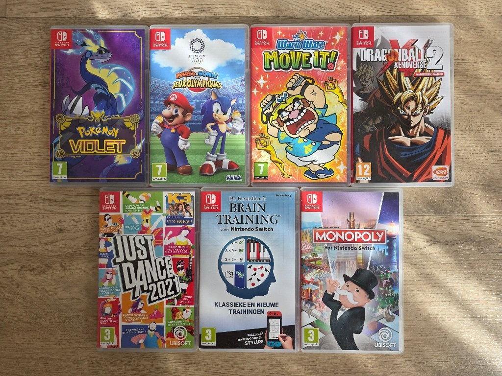 Nintendo Switch-games: verkocht per stuk lees de beschrijvin, Ophalen, Zo goed als nieuw