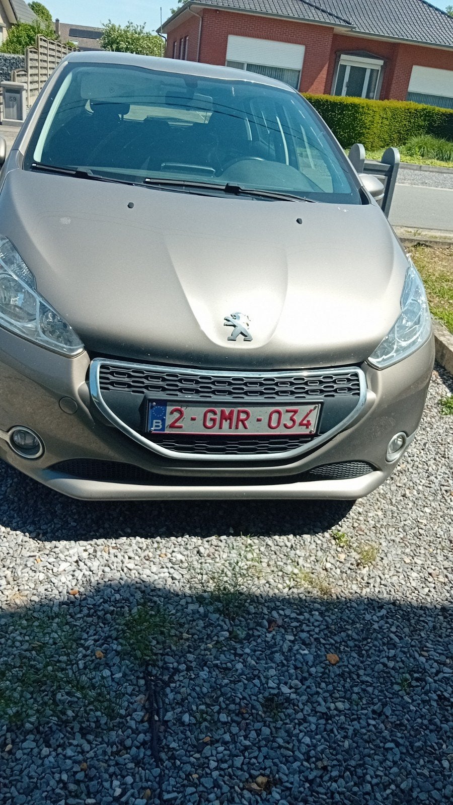 Peugeot 206 1400diesel met zeer weinig km's, Autos, Peugeot, Particulier, Diesel, Enlèvement