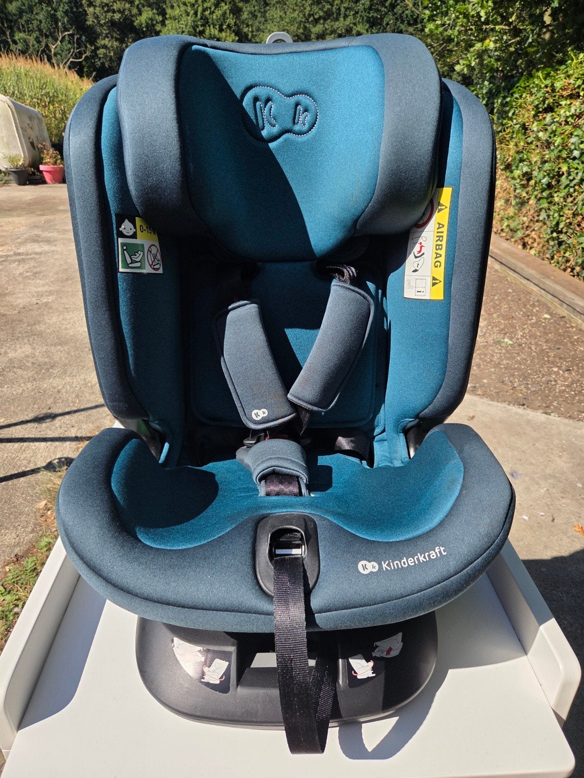 kinderkraft xpedition 1-size, 360draaibaar en ligfunctie, Ophalen, Verstelbare rugleuning, Isofix