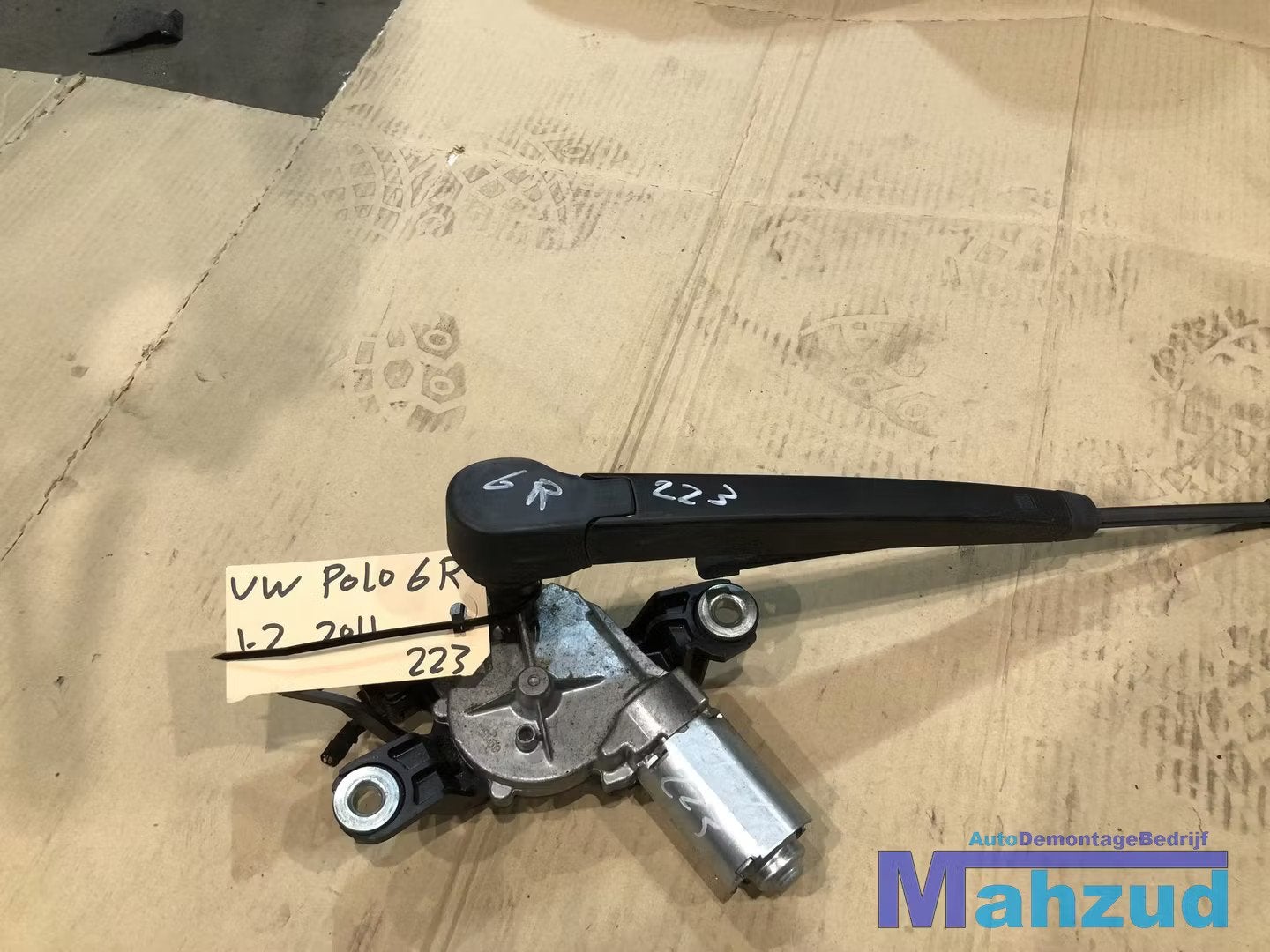 VW POLO 6R Achter ruitenwissermotor achterklep compleet, Gebruikt, Volkswagen, Volkswagen AG, Vw@volkswagen.de