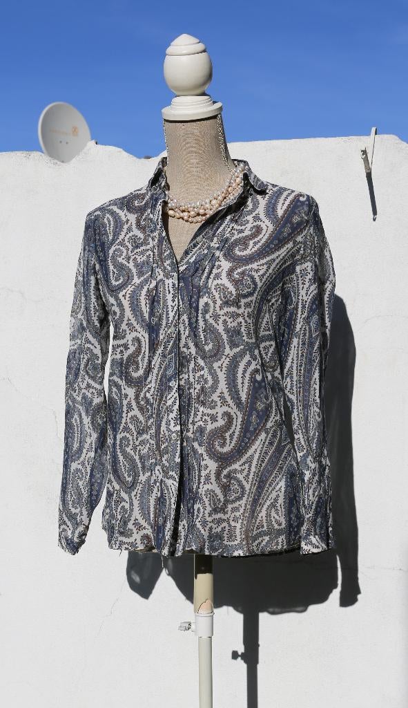 Joli chemisier Massimo Dutti - T 38, Massimo Dutti, Enlèvement ou Envoi, Comme neuf, Taille 38/40 (M)