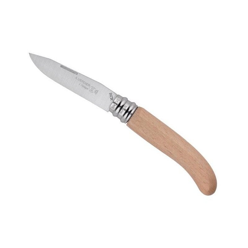 Nieuw | Zakmes inklapbaar 11cm - Handvat in beukenhout, Ophalen of Verzenden, Nieuw
