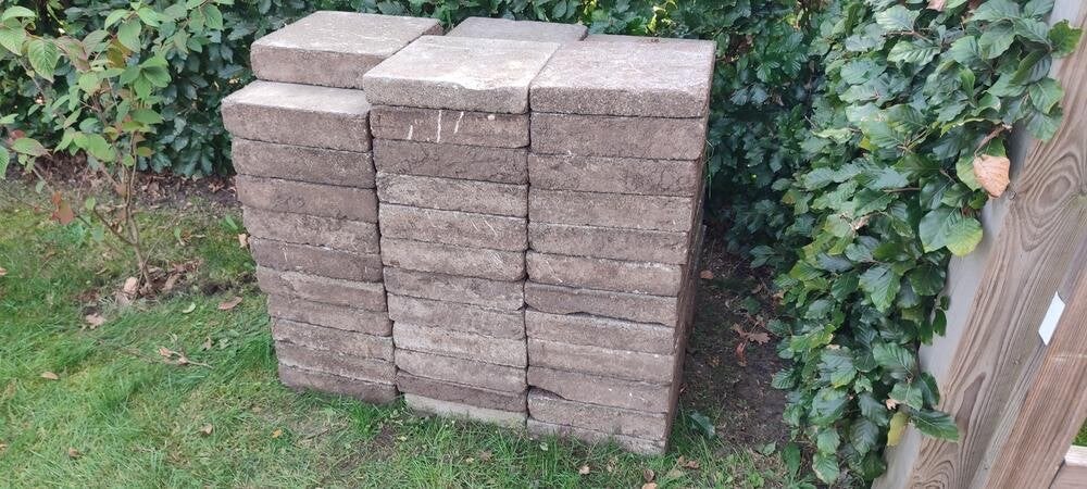 betondals 30x30cm, Ophalen, Gebruikt, Overige typen, 5 tot 10 m²