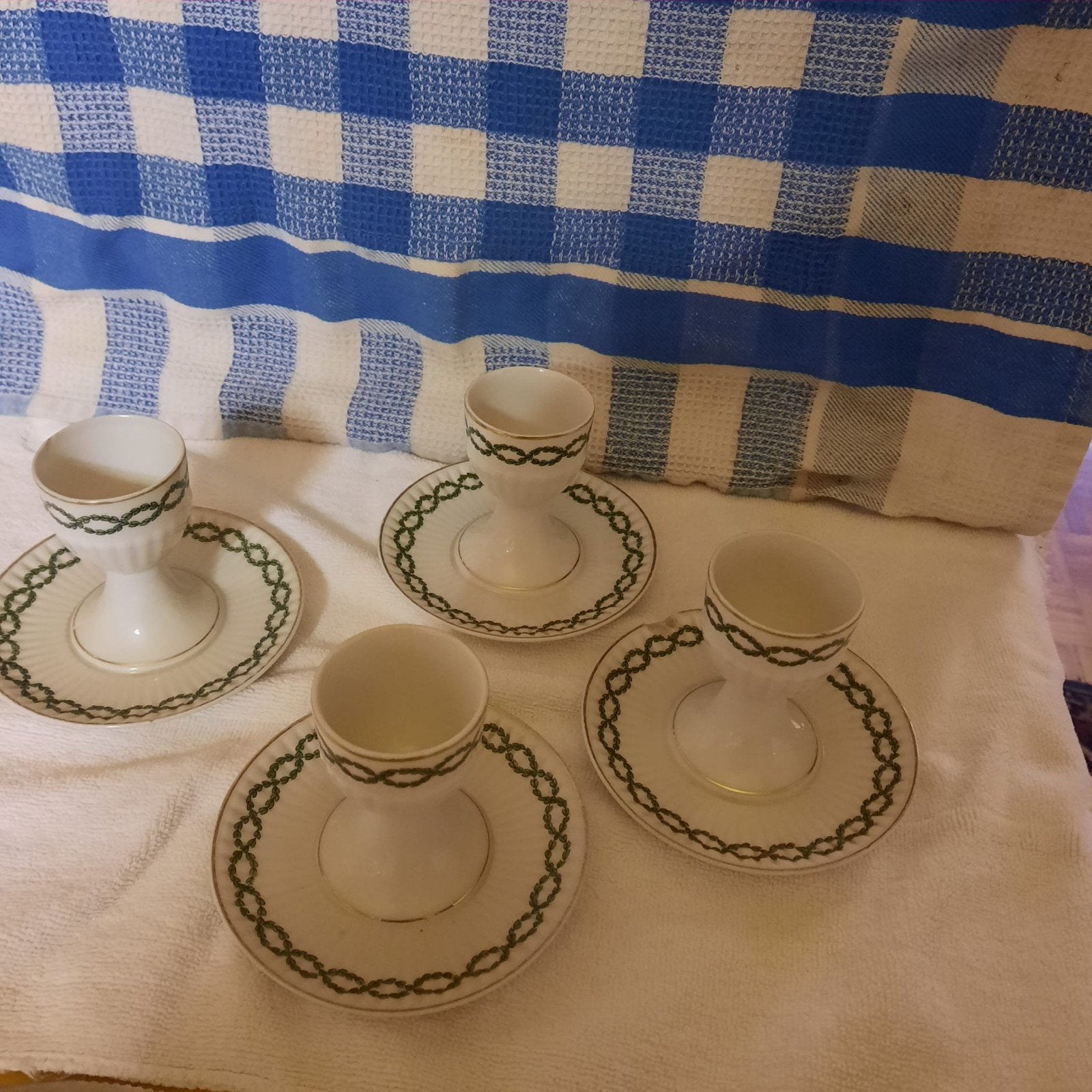Eierdopjes, Antiek en Kunst, Antiek | Servies compleet, Ophalen