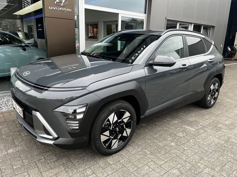 Hyundai KONA GDi HEV Shine 6AT, Auto's, 105 pk, Gebruikt, Leder, 5 zetels