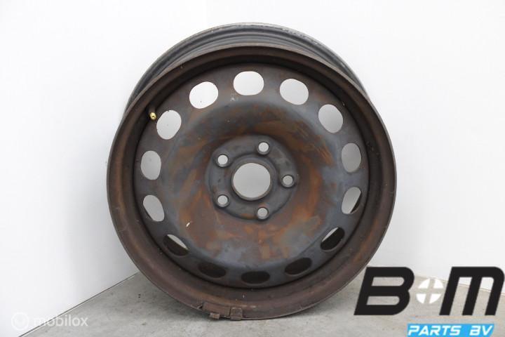 1 losse 16 inch stalen velg VW Golf 5 1K0601027A, Utilisé, Jante(s)