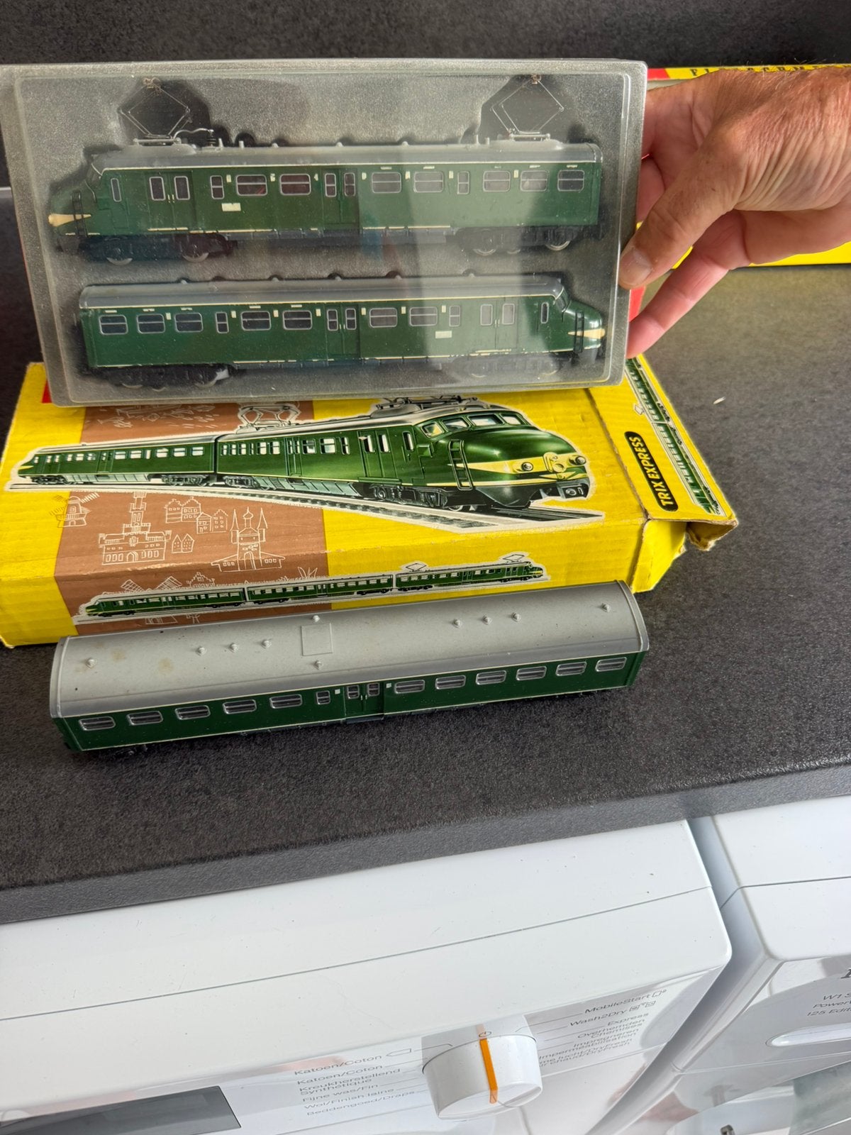 Modeltrein, Ophalen, Zo goed als nieuw, Locomotief, Trix